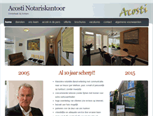 Tablet Screenshot of acosti-notaris.nl
